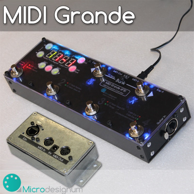 MIDI Grande s konektorem EtherCon