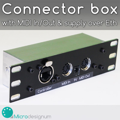 MIDI connector box