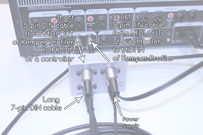 Bidirectional connection with Kemper Profiler