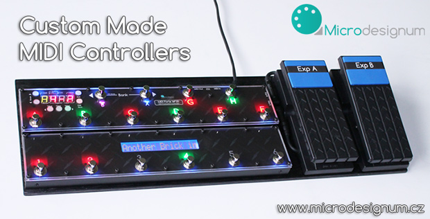 Microdesignum Custom-made MIDI Controller