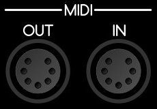 MIDI konektory