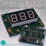 MIDI modul Sardonyx 14 LEDD3