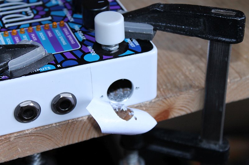 Take Off The Stickers How To Install MIDI Module Into EHX Cathedral 