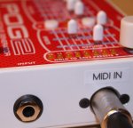 How to install MIDI module into POG2: 1) Control cables