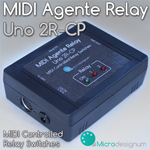 MIDI Agente Relay Uno 2R-CP