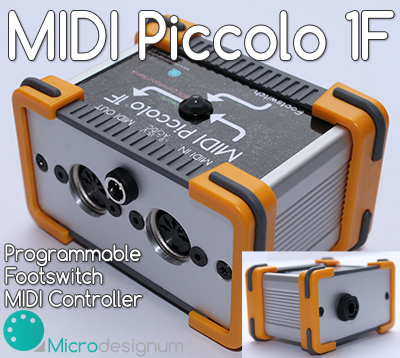 Nožní ovladač MIDI Piccolo 1F