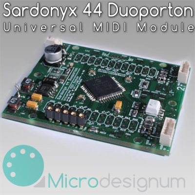 MIDI modul Sardonyx 44 Duoporton