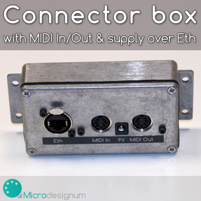 Konektorová krabice pro MIDI Forte