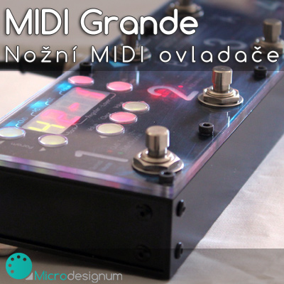 Nová řada ovladačů MIDI Grande