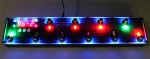 MIDI Grande 10F1D is a MIDI controller with blue backlight