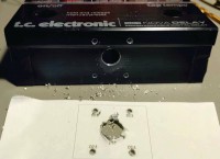 Remove the drilling templates.