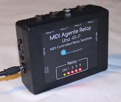 MIDI Agente Relay Uno 4R-P