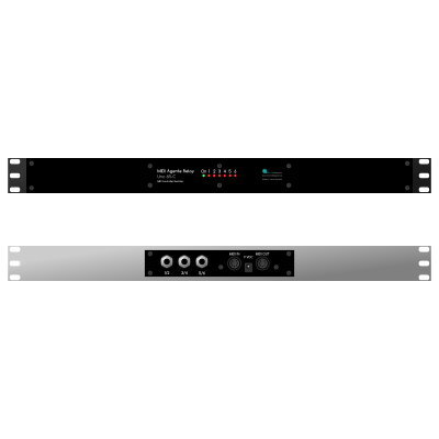 MIDI Agente Relay Uno 6R-C Rack