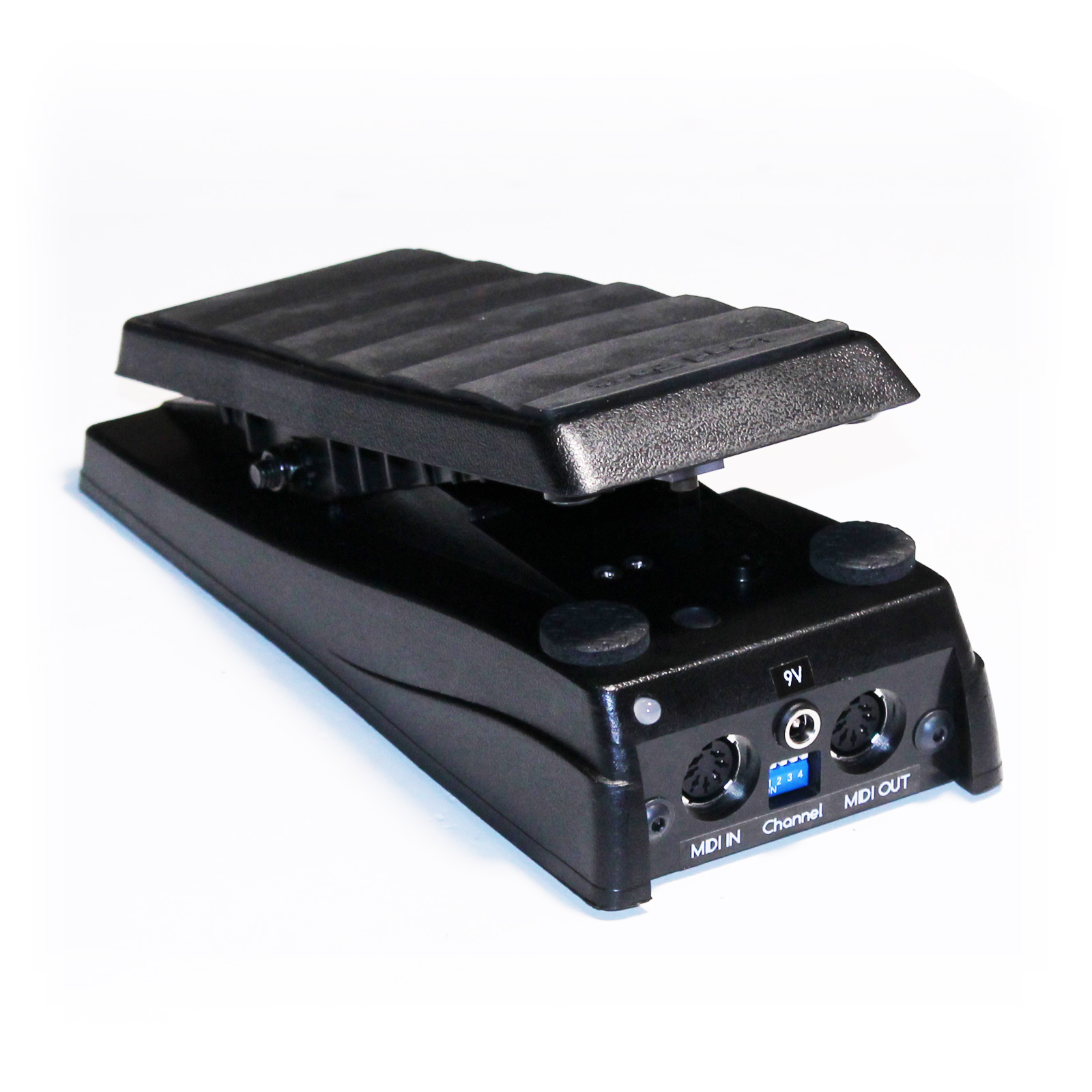 A rayas Los invitados Admitir MIDI expression pedal with a toe switch