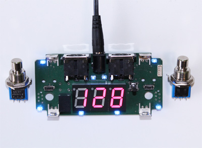 Modul MIDI Piccolo 2F1D s tlačítky Modul MIDI Piccolo 2F1D s tlačítky