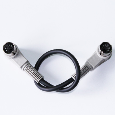 MIDI kabel 0,3 metru lomený - lomený