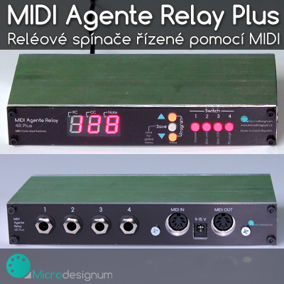 MIDI Agente Relay Plus