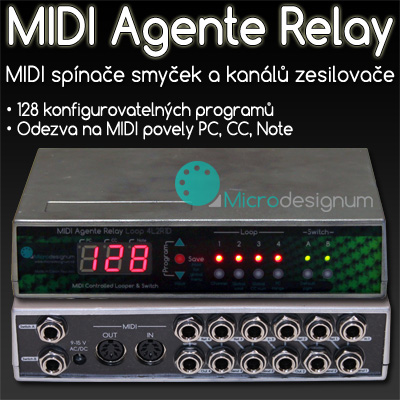MIDI spínače
