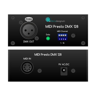 MIDI Presto DMX